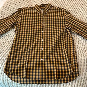 JCrew Slim Fit Gingham Button Down (Large Slim Fit)